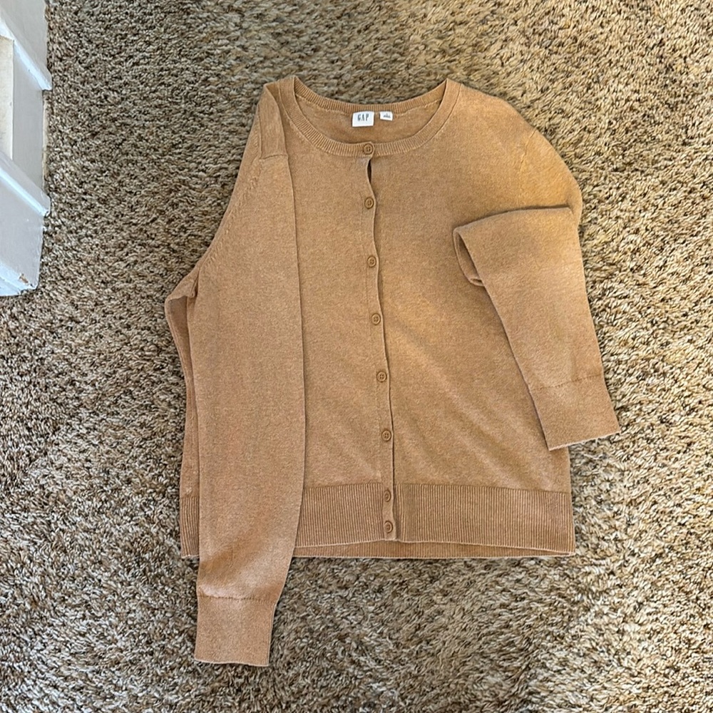 Gap Lightweight Button Up Cardigan